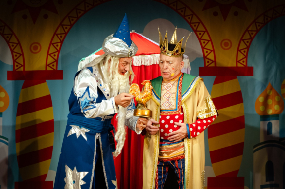 Сказка о золотом петушке. Детский литературный театр