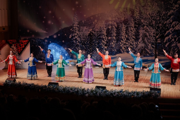 «Свет рождественской звезды» Ансамбль «КрасА»