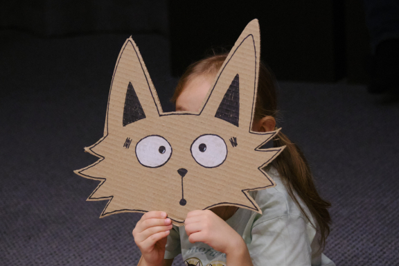 Картонный театр: Волк и семеро козлят