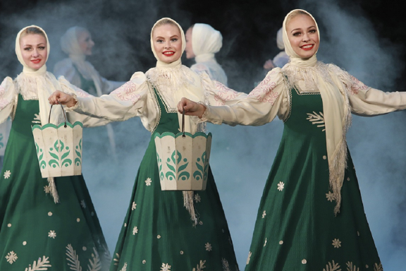 Любимый край. Красноярский государственный академический ансамбль танца Сибири им. М.С. Годенко, Красноярский филармонический русский оркестр им. А.Ю. Бардина