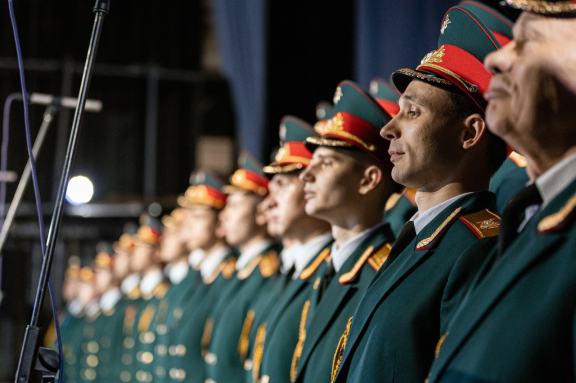 Фестиваль мужских хоров. Академический ансамбль песни и пляски Российской Армии им. А.В. Александрова