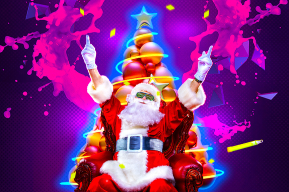 Neon party Новый год