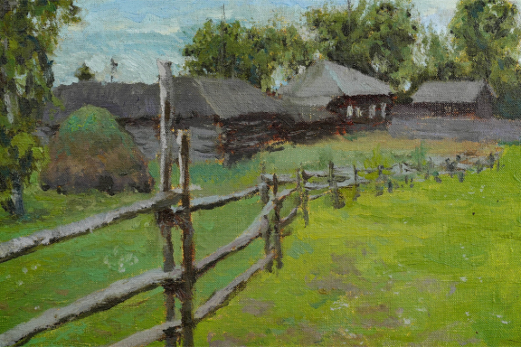 Методическая выставка «Пленэр. Живопись, графика». Работы разных лет студентов Красноярского художественного училища им. В.И. Сурикова.