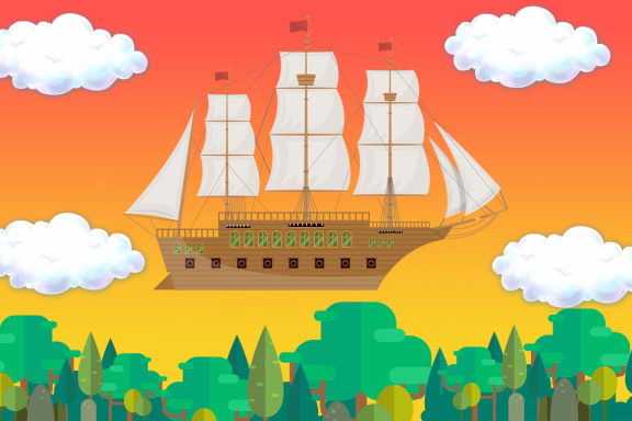 Спектакль «Летучий корабль»