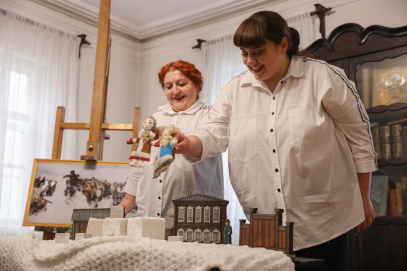 Снежный городок