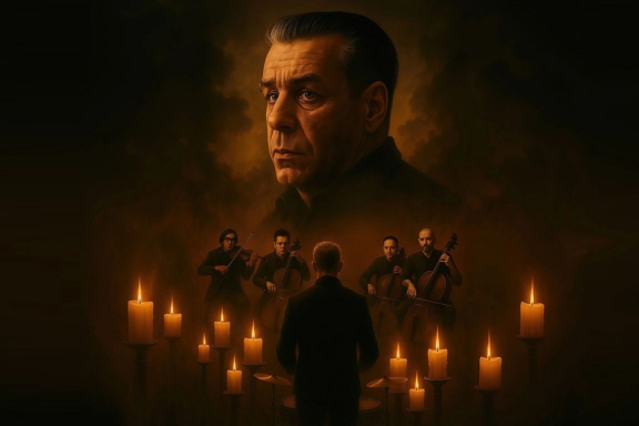 Симфония Раммштайн при свечах