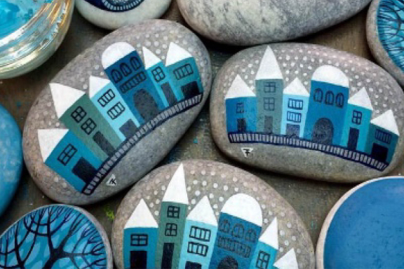 Обучающий мастер-класс «Роспись на камнях»
