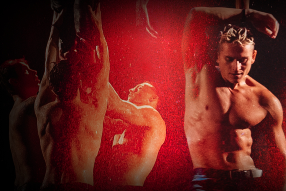 Шоу под дождем «Признание в любви»