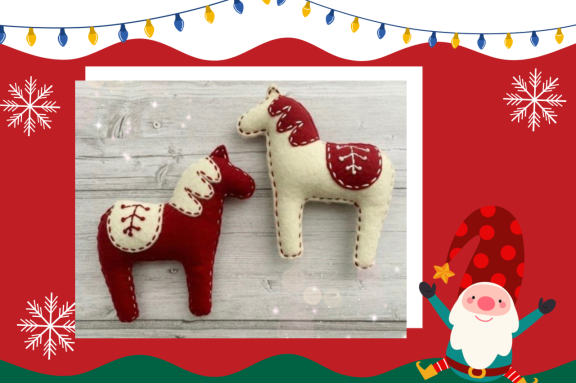 Мастер-класс «Лошадка-талисман из фетра»