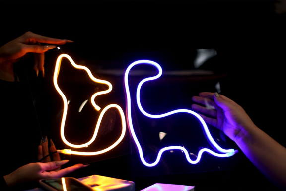 Бой с тенью. Неоновый свет сцен