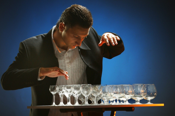 Старый Новый год в Органном зале. Александр Лемешев (стеклянная арфа, г. Санкт-Петербург), Екатерина Русакова-Данилова (орган, г. Новосибирск)